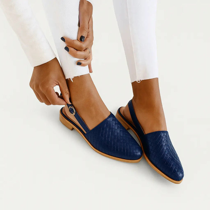 Anna – Orthopädische Damen Slingback Slipper