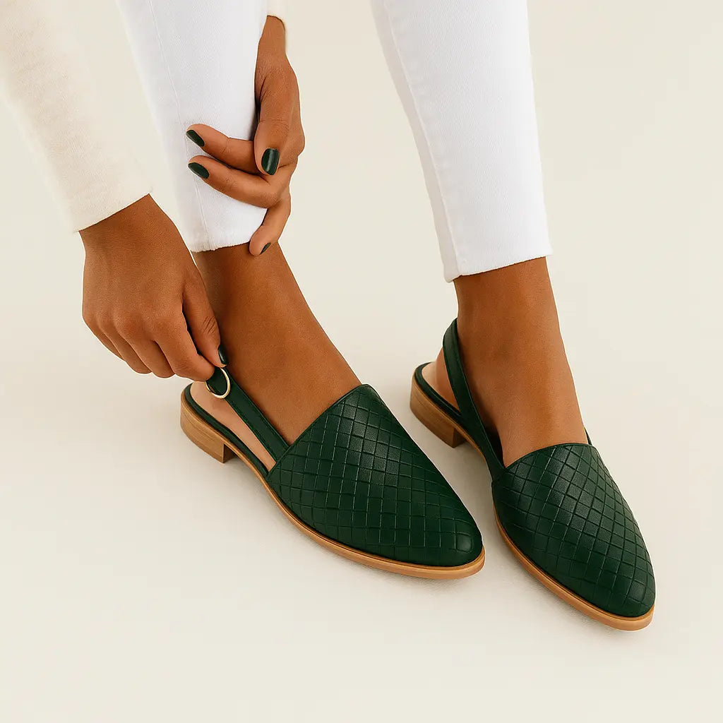 Lily – Stylish Slingback Shoes - Image 8