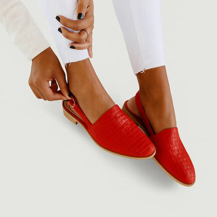 Anna – Orthopädische Damen Slingback Slipper