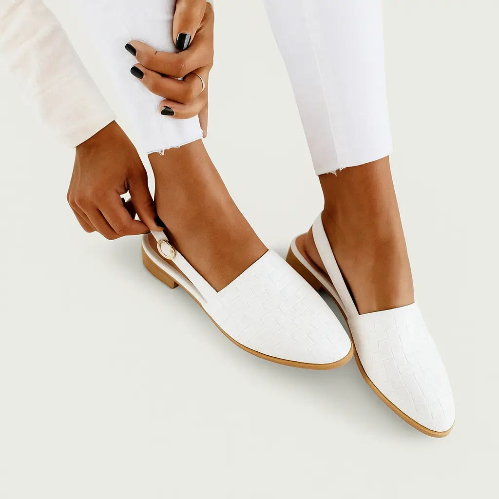 Anna – Orthopädische Damen Slingback Slipper