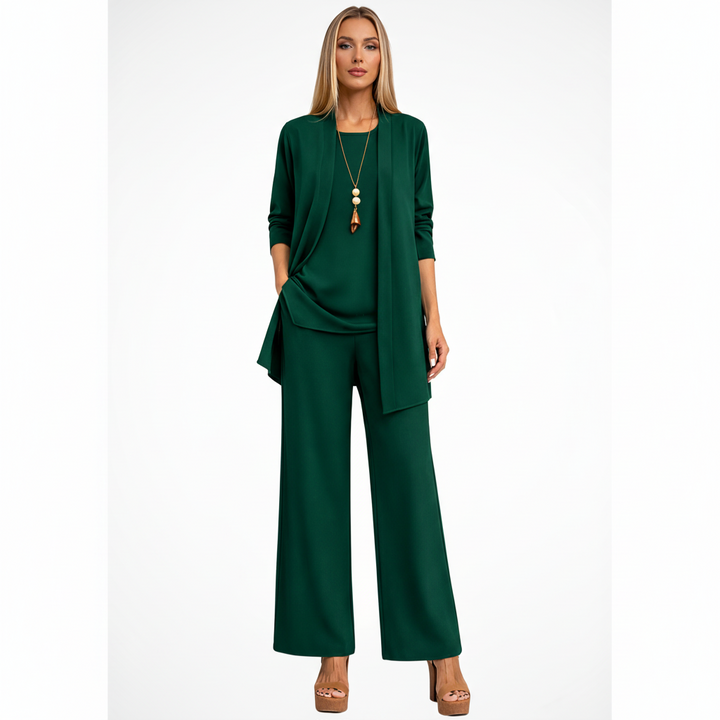 Waverly | Elegantes 3-teiliges Damen-Kleiderset