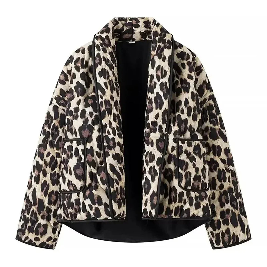 Cordelia - Vintage Leopardenjacke im Trend