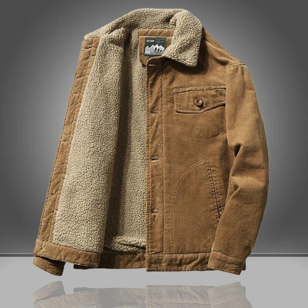 Cordjacke Herren | Gefütterte Wärme & Praktische Taschen
