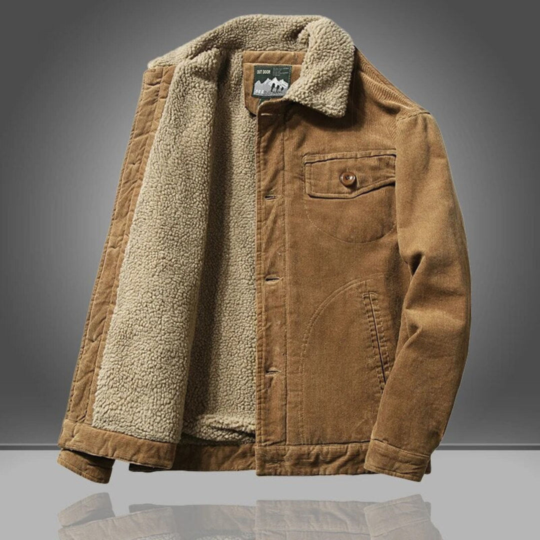 Cordjacke Herren | Gefütterte Wärme & Praktische Taschen
