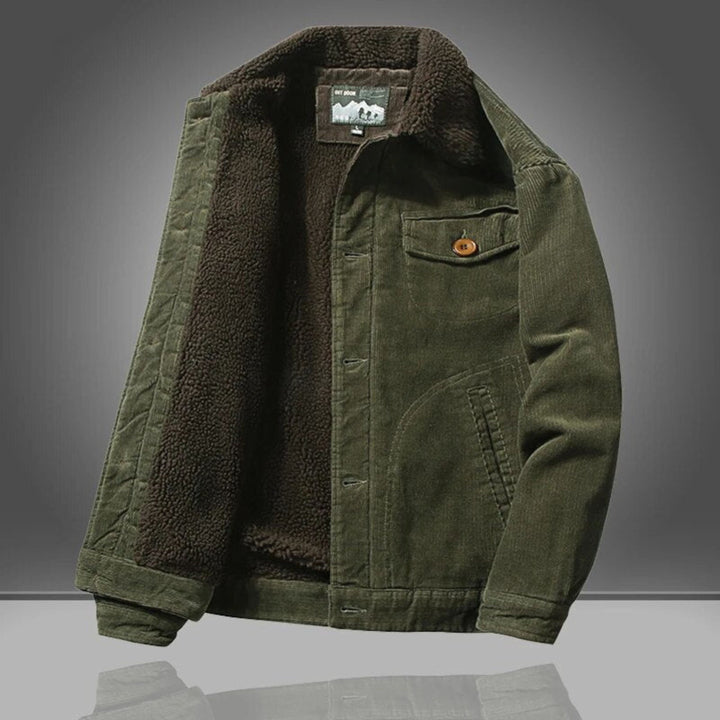 Cordjacke Herren | Gefütterte Wärme & Praktische Taschen