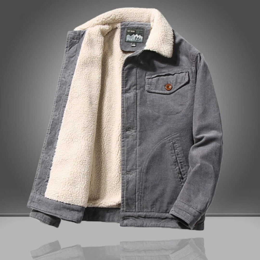 Cordjacke Herren | Gefütterte Wärme & Praktische Taschen