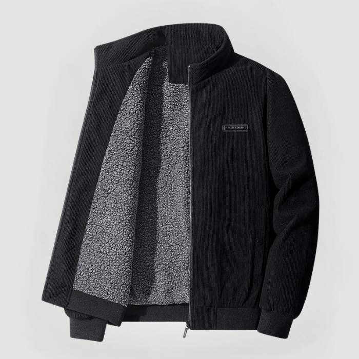 Cordjacke Herren | Wärmendes Innenfutter & Stehkragen-Komfort