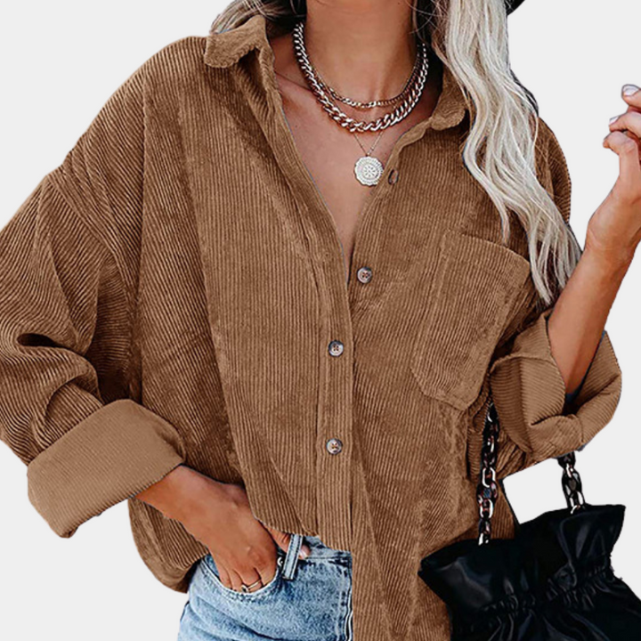 Cordjacke für Frauen