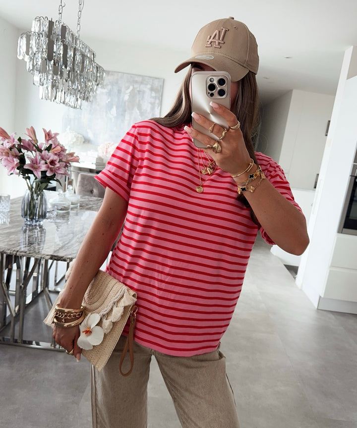 T-Shirt Hanaia Pink Rot Ladypolitan ♡