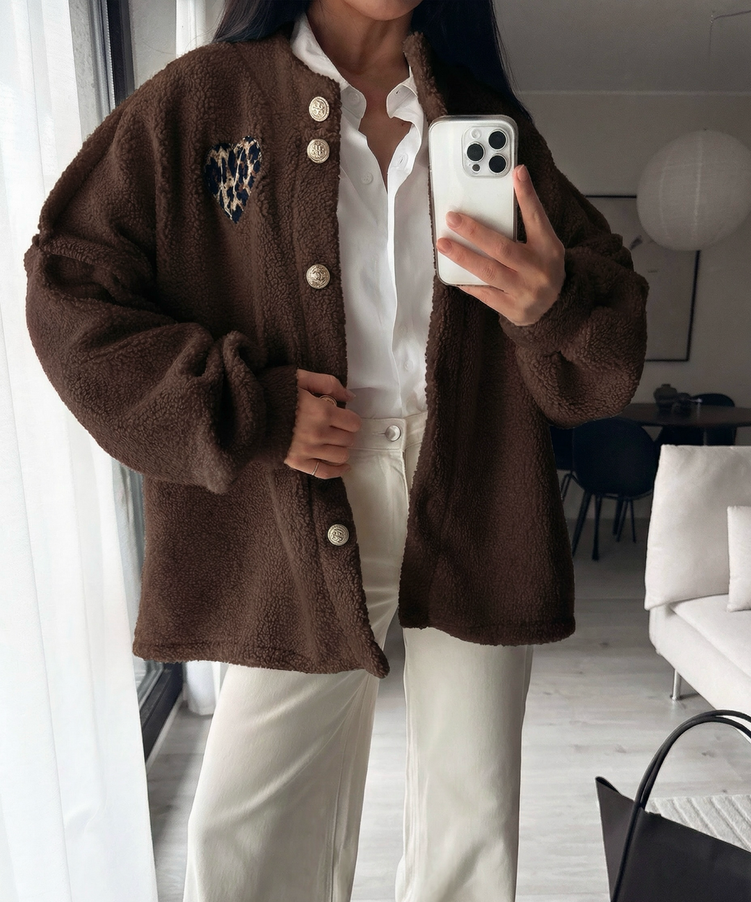 Teddyjacke Traiana Braun Ladypolitan ♡