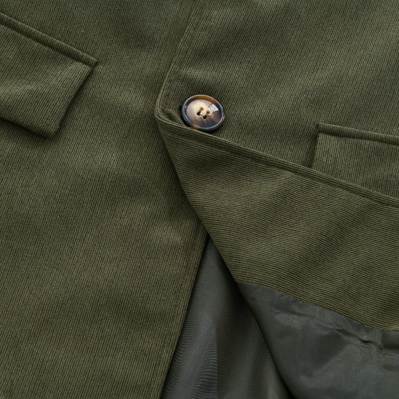 Winterjacke Kurzmantel Mit Stehkragen | Einreihig Mit Knöpfen