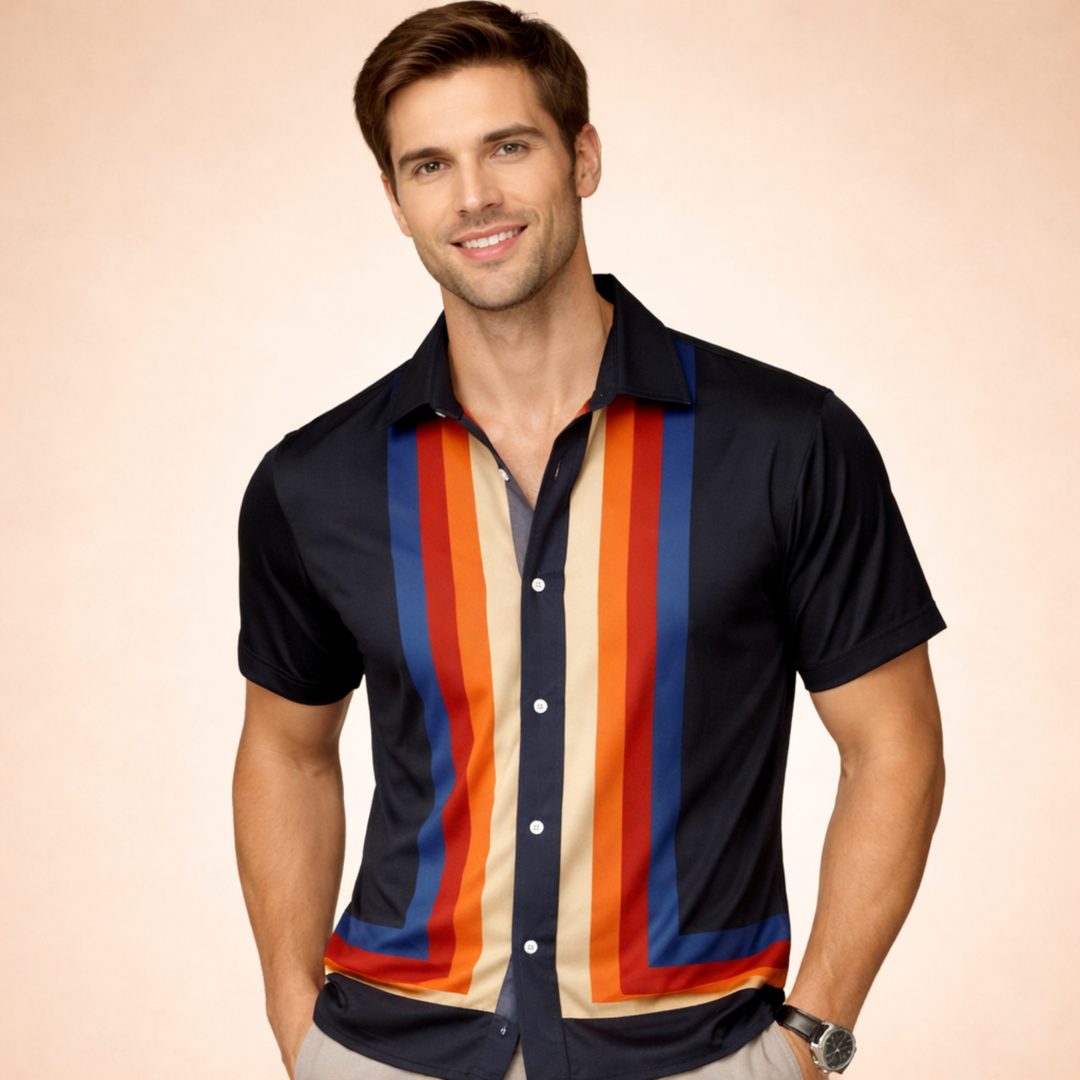 Leon | Elegantes und modernes Retro-Hemd