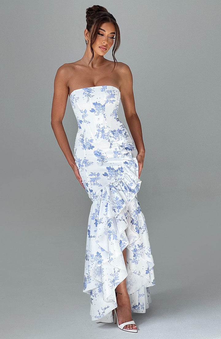 Damen Ärmelloses Maxi Kleid - Nina