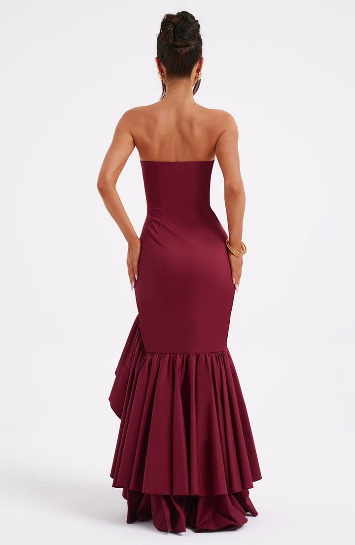 Damen Ärmelloses Maxi Kleid - Nina