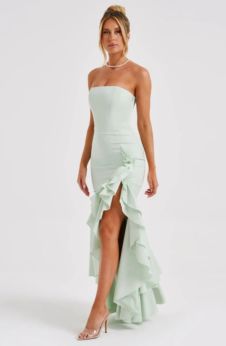Damen Ärmelloses Maxi Kleid - Nina