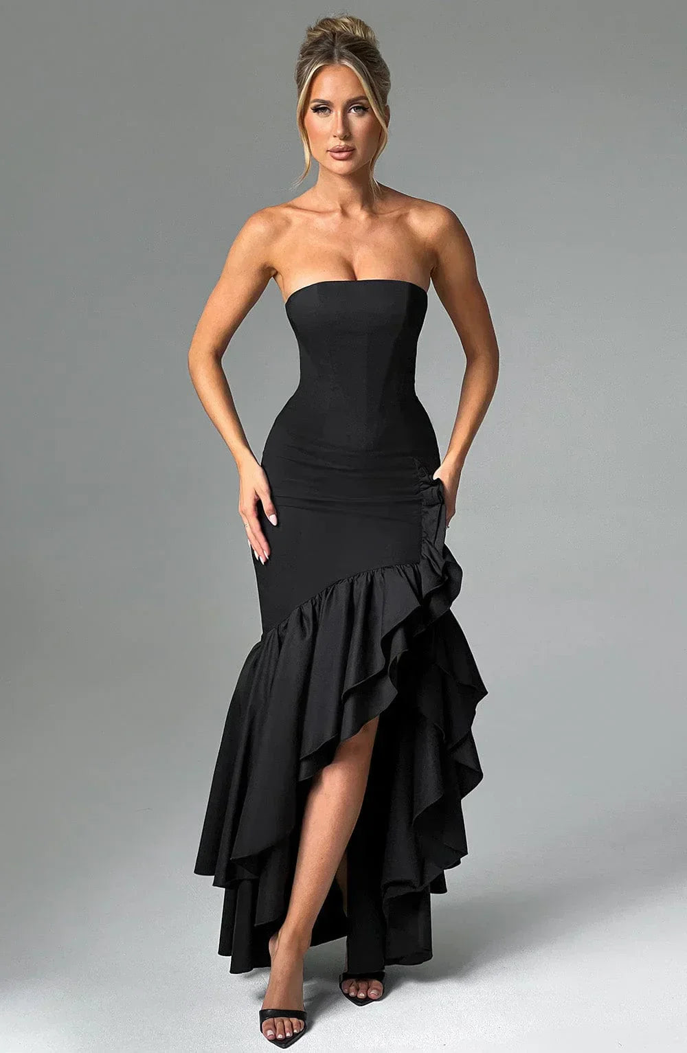 Damen Ärmelloses Maxi Kleid - Nina