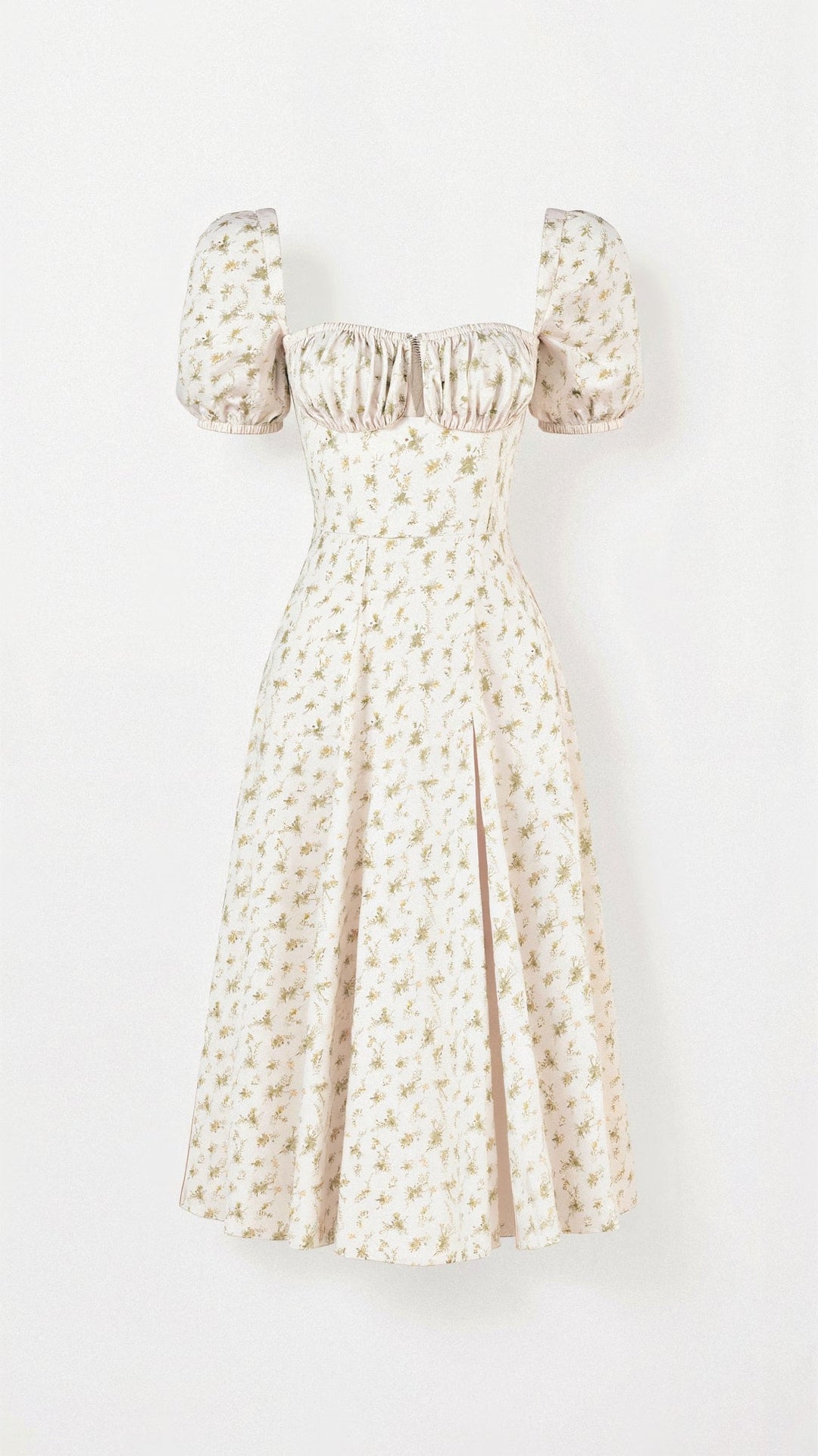 Damen Blumen Sommer Midi Kleid - Aurora