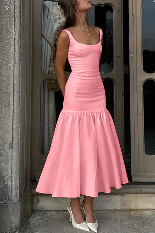 Damen Bodycon Midi Kleid – Lola