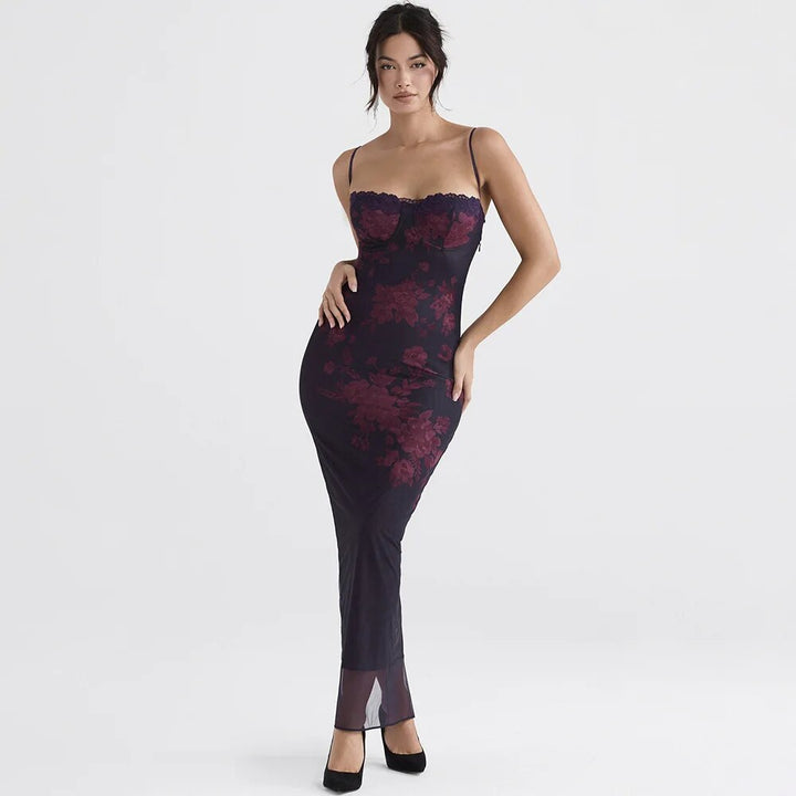 Damen Bodycon Midikleid – Johanna