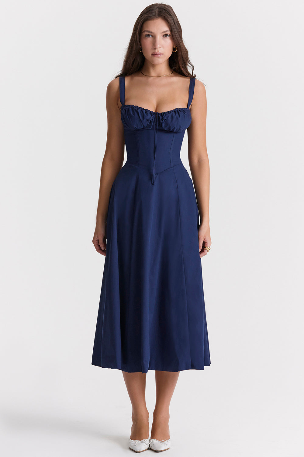 Damen Casual Sommer Midi Kleid - Merle
