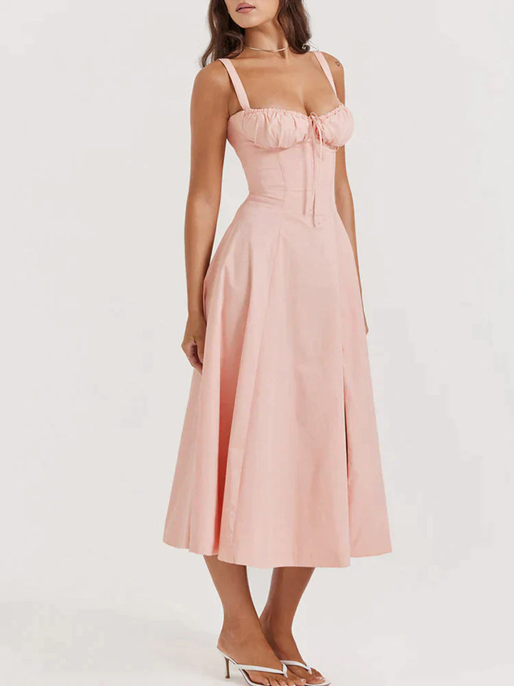 Damen Casual Sommer Midi Kleid - Merle