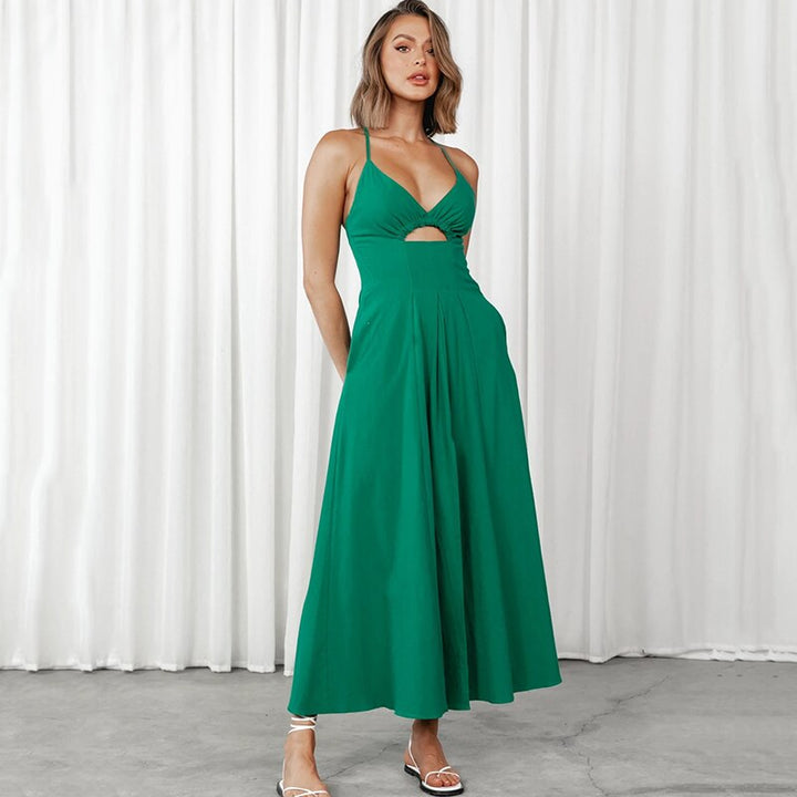 Damen Chic Sommer Maxi Kleid – Jane