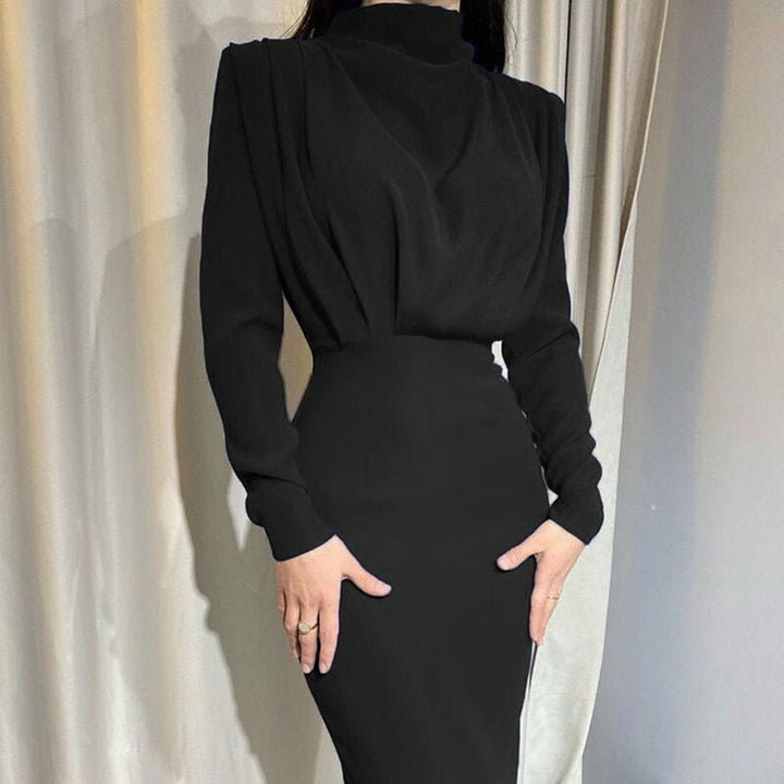 Damen Elegante Lange Ärmel Maxi Kleider - Isabella