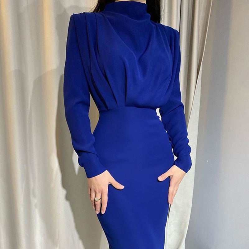 Damen Elegante Lange Ärmel Maxi Kleider - Isabella