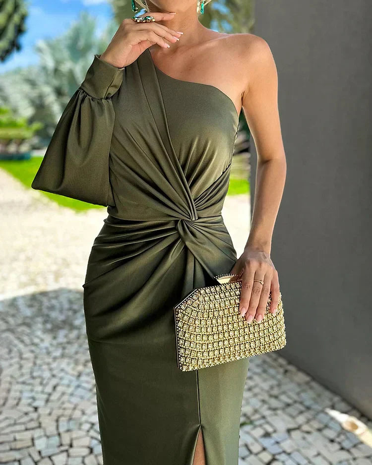 Damen Elegantes Bodycon Maxikleid - Eva