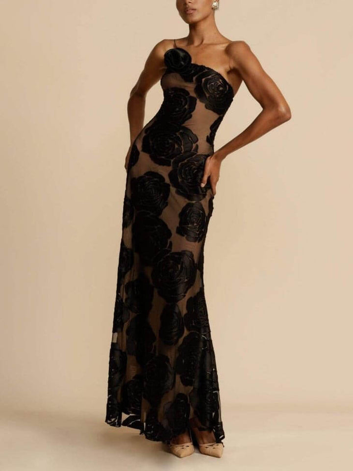 Damen Elegantes Floral Maxi Kleid - Sophie