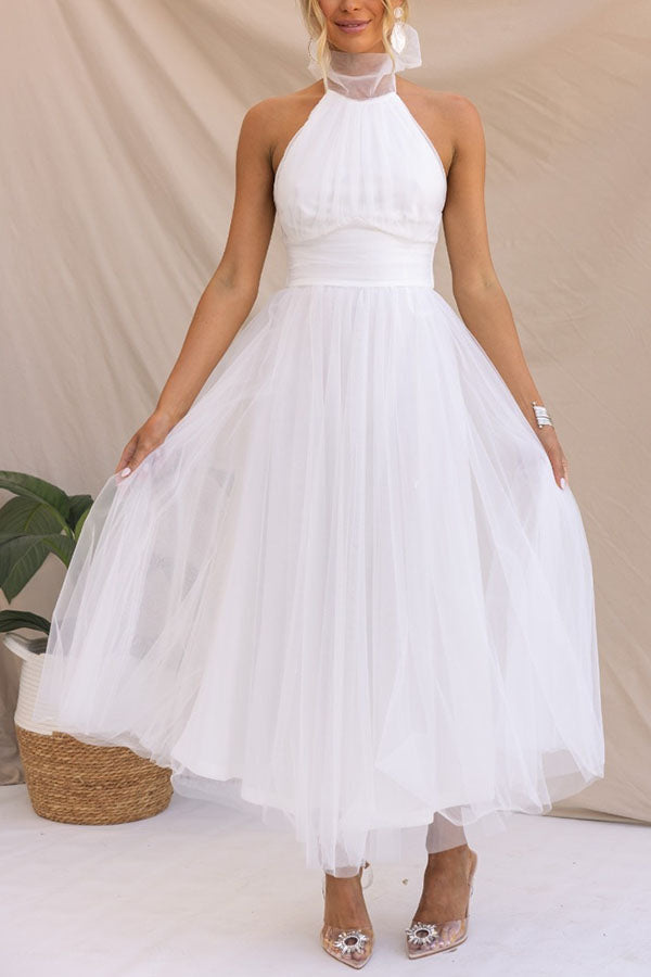 Damen Elegantes Maxi Kleid - Fary