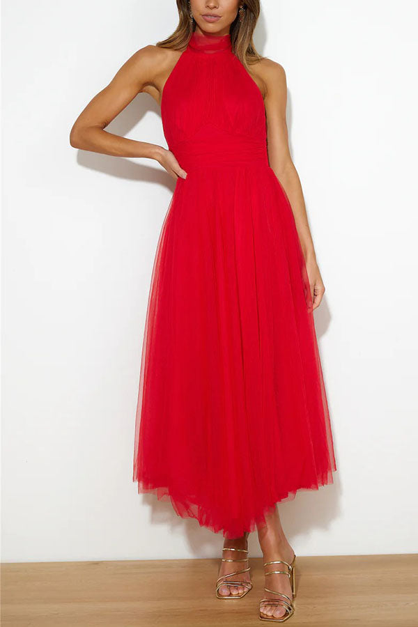 Damen Elegantes Maxi Kleid - Fary