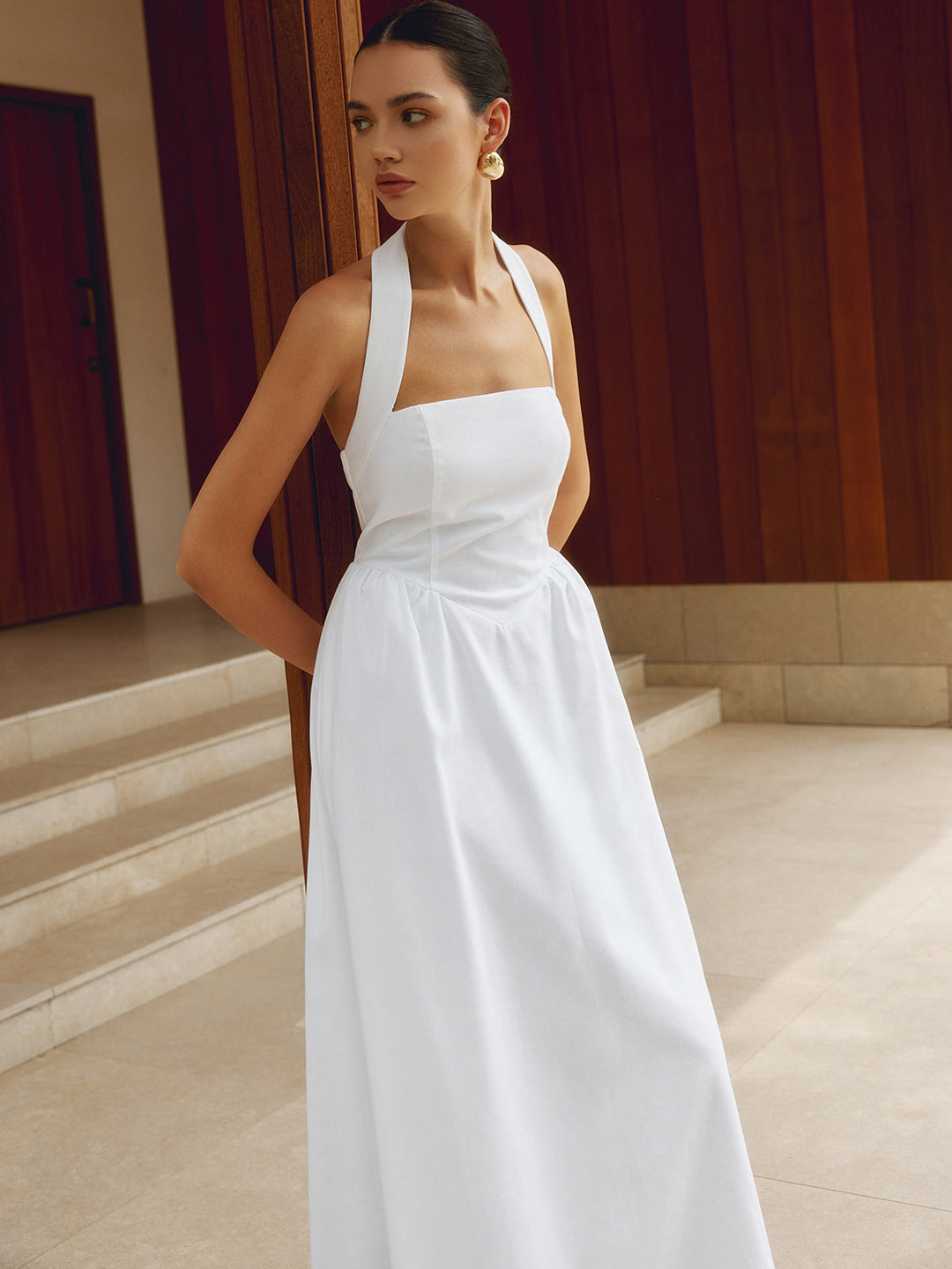 Damen Elegantes Maxi Kleid – Julia
