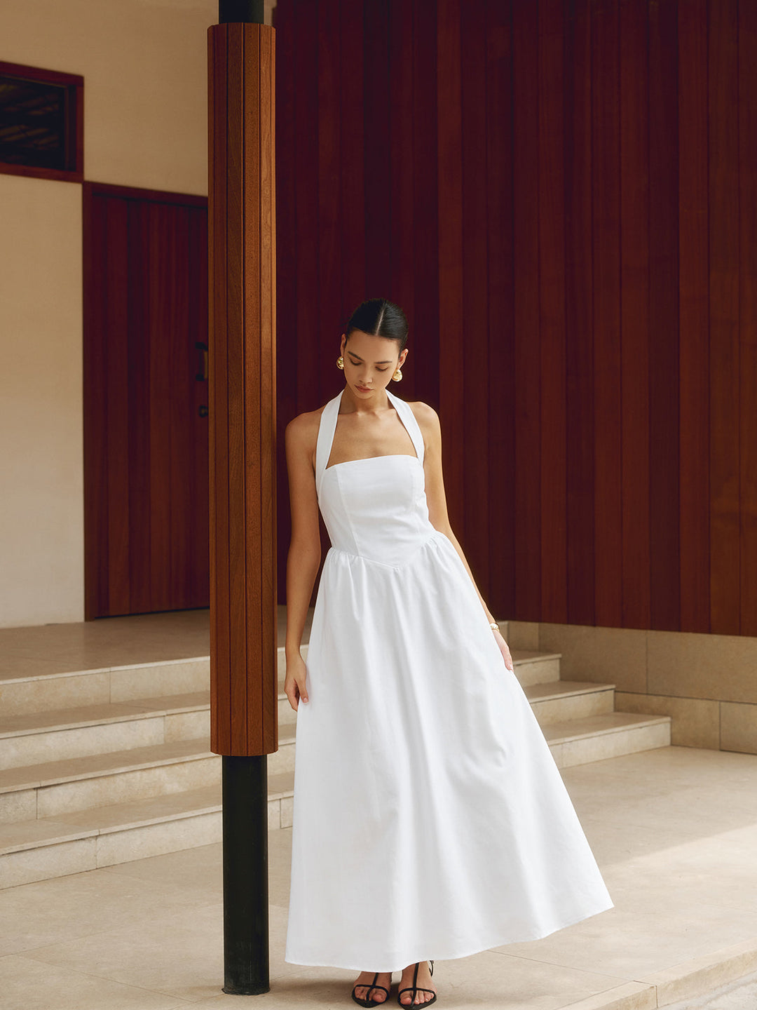 Damen Elegantes Maxi Kleid – Julia