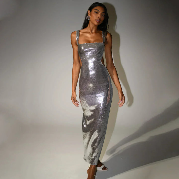 Damen Elegantes Maxi Kleid - Lena