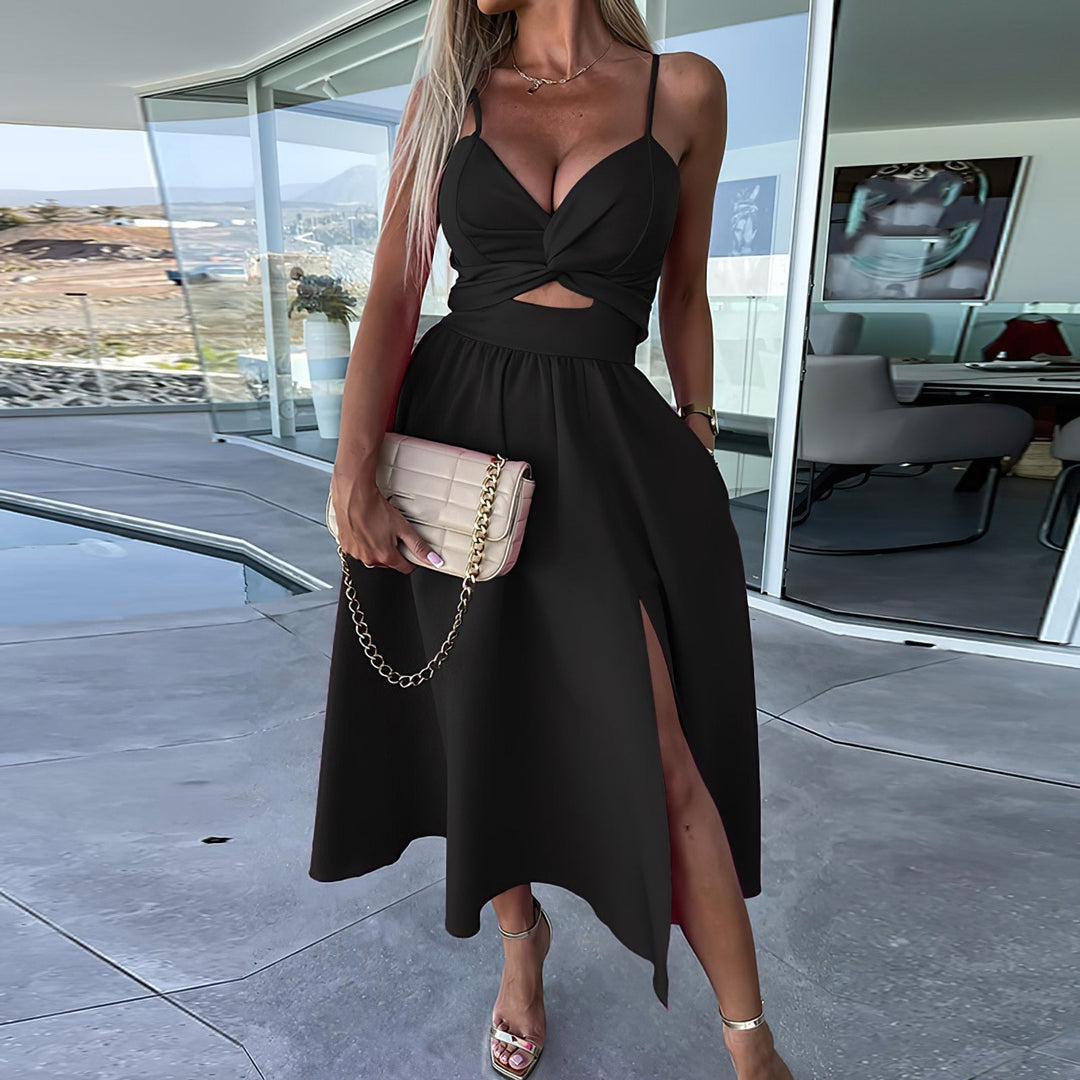 Damen Elegantes Midi Abendkleid – Mila