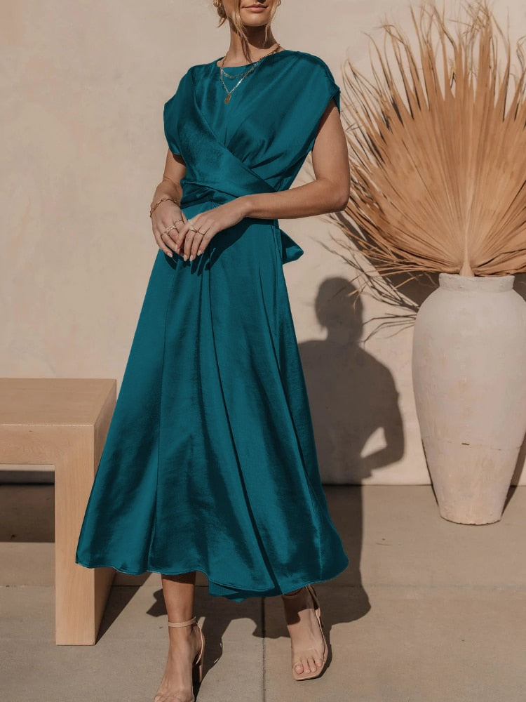 Damen Elegantes Midi Party Kleid - Merlyn
