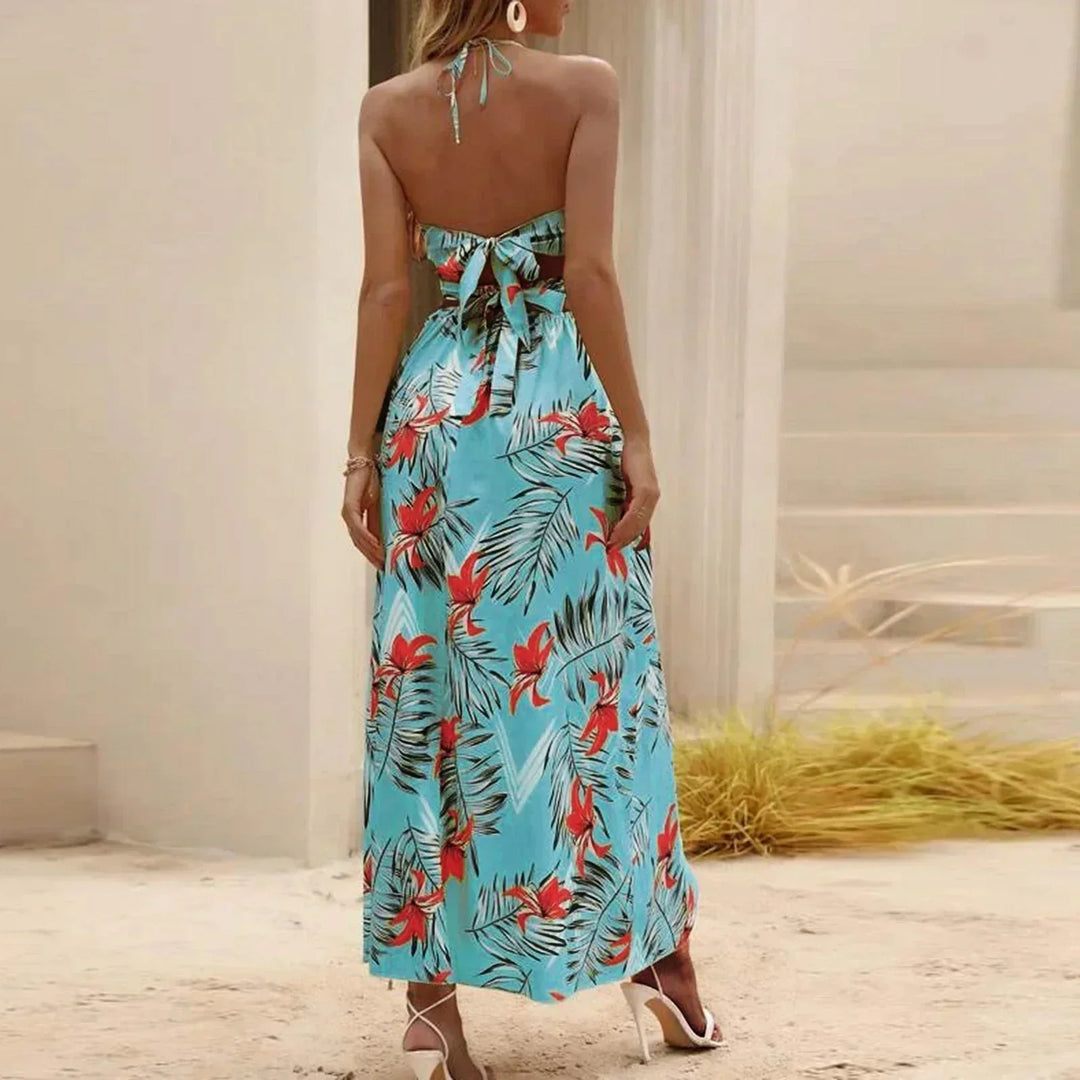 Damen Floral Maxi Kleid - Isabelle