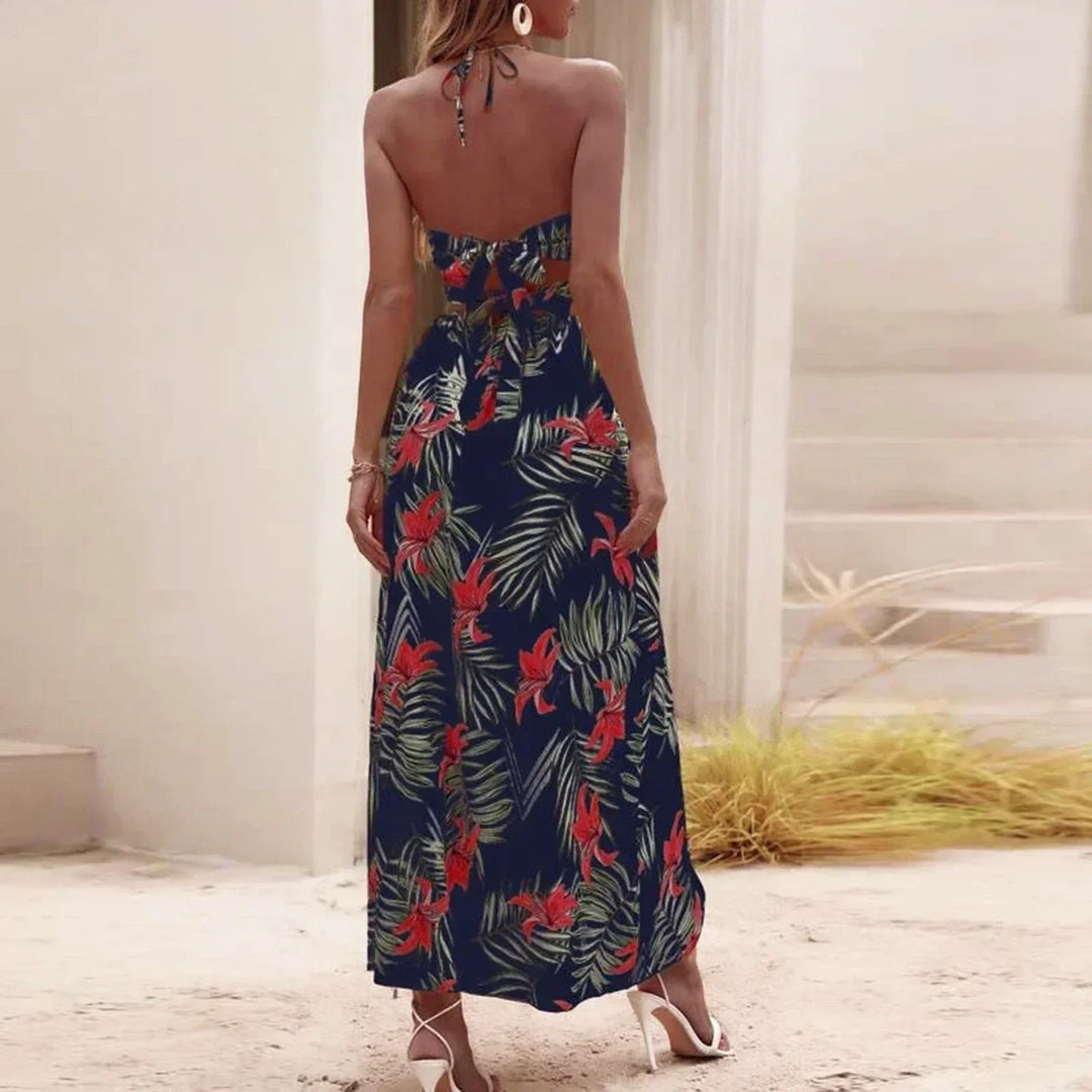 Damen Floral Maxi Kleid - Isabelle