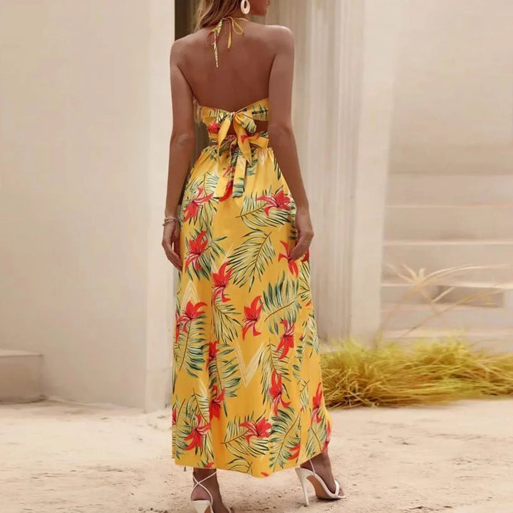 Damen Floral Maxi Kleid - Isabelle