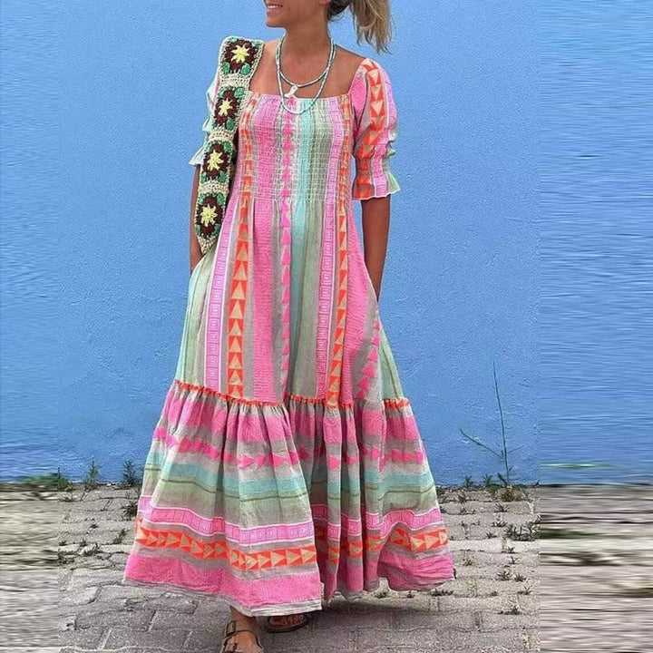Damen Freizeit Sommer Maxi Kleid - Ava