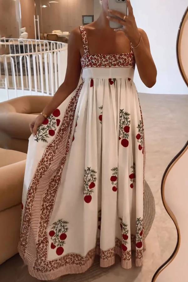 Damen Freizeit Sommer Maxikleid - Suzie