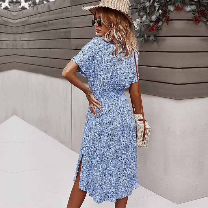 Damen Freizeit Sommer Midikleider – Svea