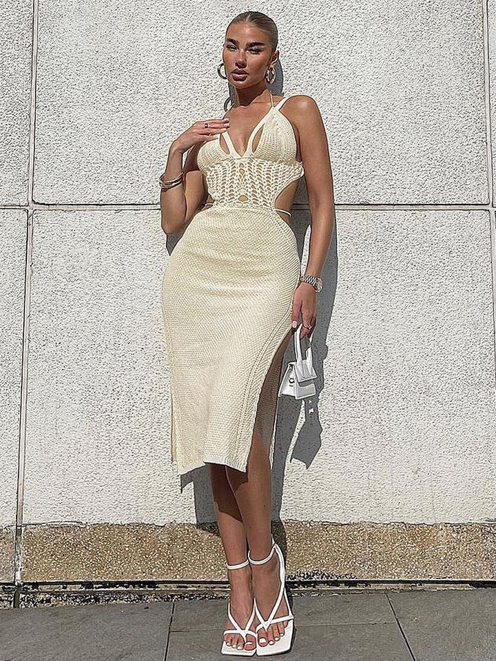 Damen Klassisches Sommer Maxi Kleid – Christy