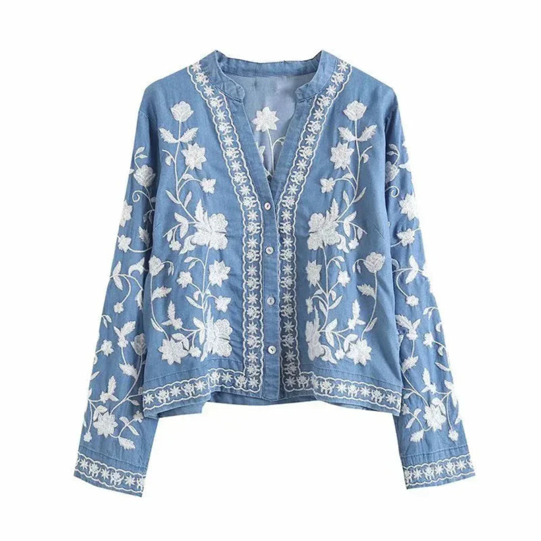 Damen Knopf Daunen Strickjacke