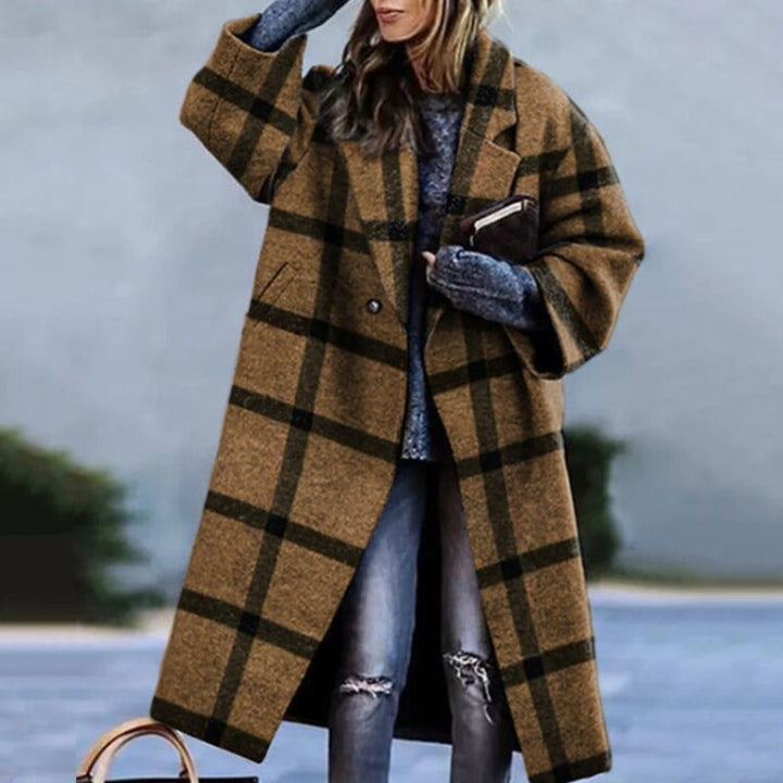 Damen Lange Winter Mantel | Warme