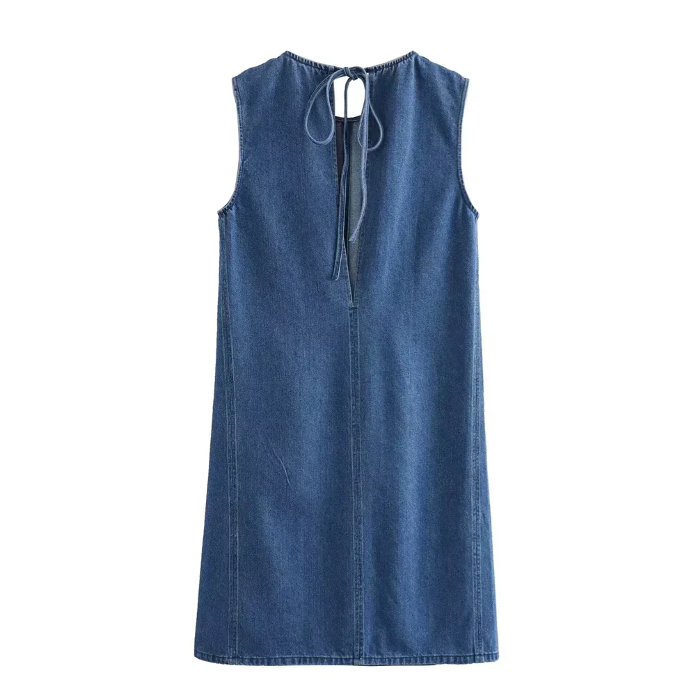 Damen Loose Fit Mini Kleid - Olivia
