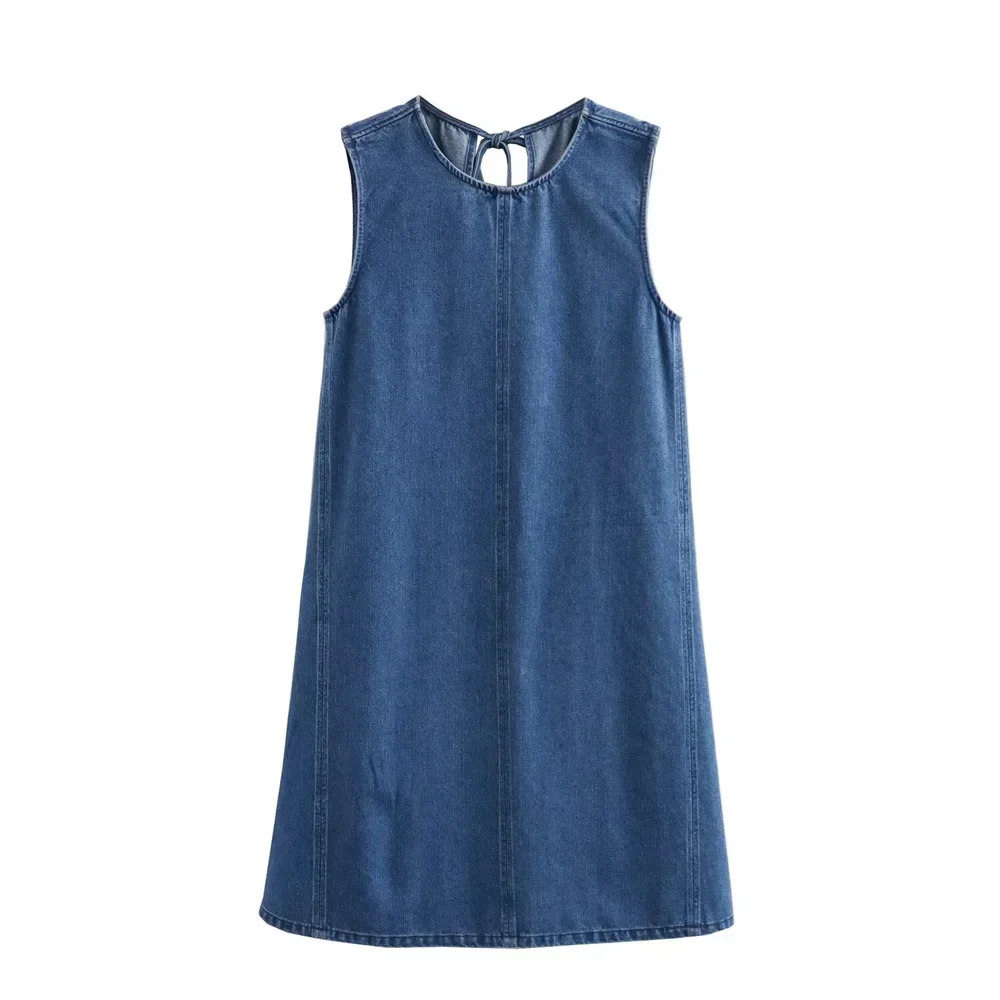 Damen Loose Fit Mini Kleid - Olivia