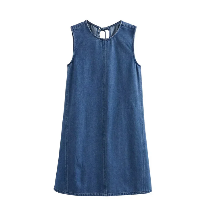 Damen Loose Fit Mini Kleid - Olivia