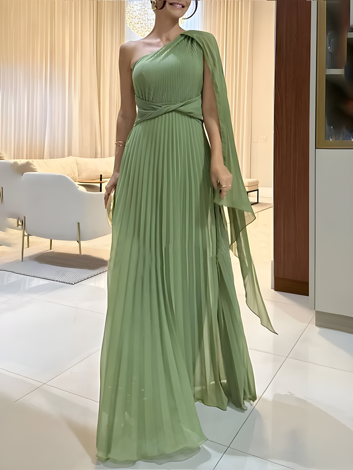 Damen Schulterfreies Maxi Abendkleid - Claire